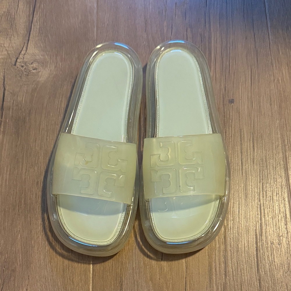 Tory Burch Clear Slides